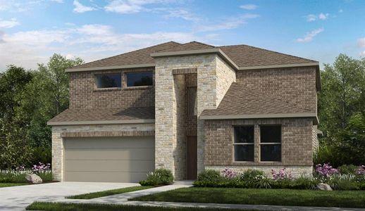 New construction Single-Family house 105 Oconee St, Hutto, TX 78634 Comal- photo 0