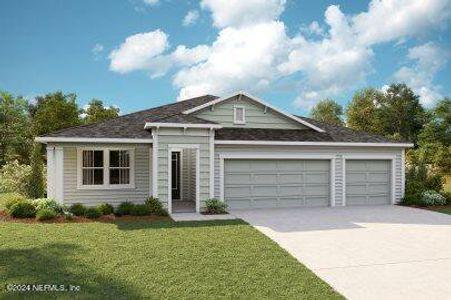New construction Single-Family house 4617 Quilting Circle, Jacksonville, FL 32257 - photo 0