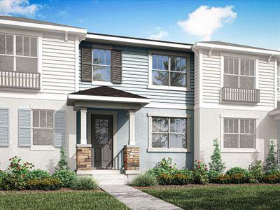 New construction Townhouse house 156 Tuskawilla Road, Winter Springs, FL 32708 - photo 0