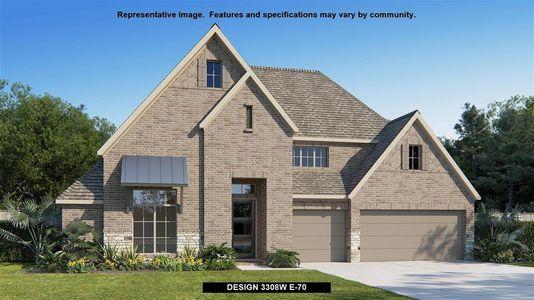 New construction Single-Family house 22113 Breakwater Lane, Porter, TX 77365 Design 3308W- photo 0