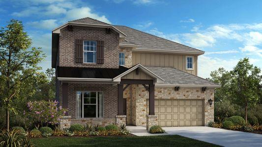 New construction Single-Family house 4319 Bancroft Lane, Round Rock, TX 78665 Parmer- photo 0