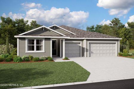 New construction Single-Family house 10611 Melody Meadows Road, Jacksonville, FL 32257 Laraine- photo 0