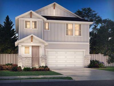 New construction Single-Family house 603 View Dr, Georgetown, TX 78628 The Lassen (370)- photo 0