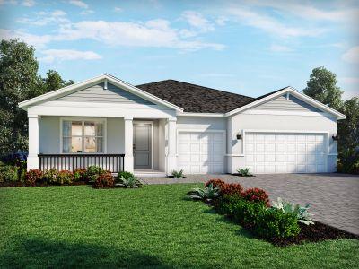 New construction Single-Family house 5742 Hampton Park Circle, Vero Beach, FL 32968 Coral- photo 0