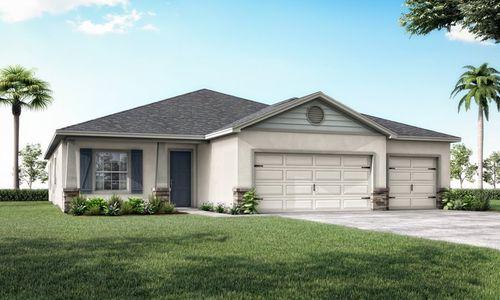 New construction Single-Family house 413 Galloway Street, Lake Alfred, FL 33850 - photo 0