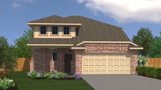 New construction Single-Family house 7651 Granger Cove, San Antonio, TX 78252 Hawthorne- photo 0