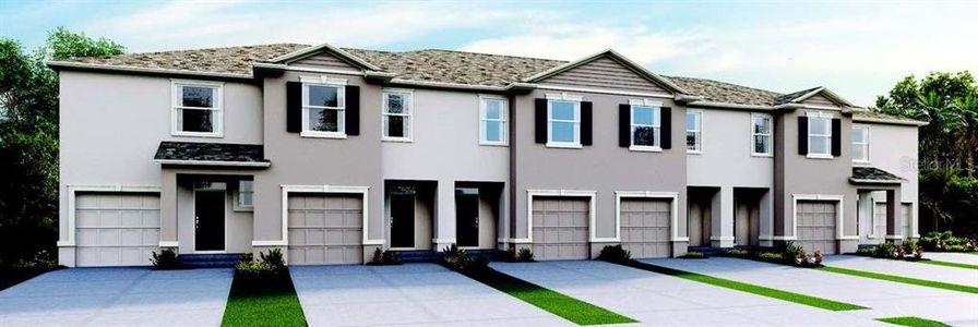 New construction Townhouse house 1189 Lido Drive, Howey-in-the-Hills, FL 34737 VALE- photo 0