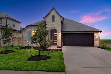 New construction Single-Family house 20305 Dustin Lane, Pflugerville, TX 78660 Taylor 4122 Freedom Series- photo 0