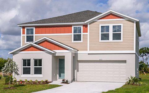 New construction Single-Family house 3739 Dusty Miller Place, Haines City, FL 33844 Lucia- photo 0