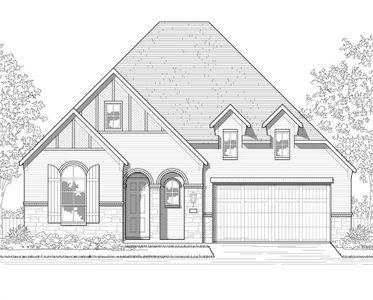 New construction Single-Family house 346 Five Mile Creek Way, Kyle, TX 78640 Oxford Plan- photo 0