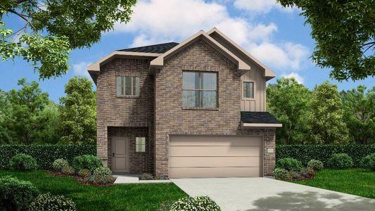 New construction Single-Family house 17811 Pamukkale Place, Tomball, TX 77377 Oriole- photo 0