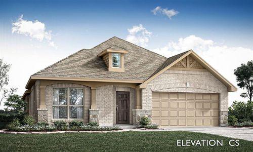 New construction Single-Family house 1140 Deer Ridge Drive, Crowley, TX 76036 Cypress- photo 0