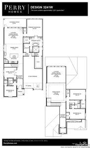 New construction Single-Family house 24138 Sidehill Lie, San Antonio, TX 78261 Design 3241W- photo 0