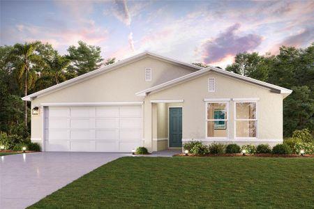 New construction Single-Family house 10205 Norwick Street, Spring Hill, FL 34608 PRESCOTT- photo 0