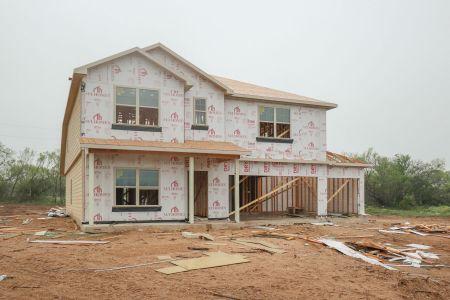 New construction Single-Family house 21073 Jordans Ranch Way, San Antonio, TX 78264 Columbus- photo 0