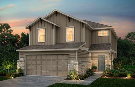 New construction Single-Family house 325 Redonda Drive, Liberty Hill, TX 78642 Camelia- photo 0