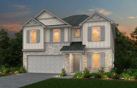 New construction Single-Family house 1505 Brimhurst Drive, Leander, TX 78641 Kisko- photo 0