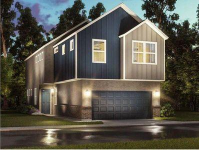 New construction Single-Family house 9916 Storehouse Drive, Houston, TX 77080 The Weston (S105)- photo 0