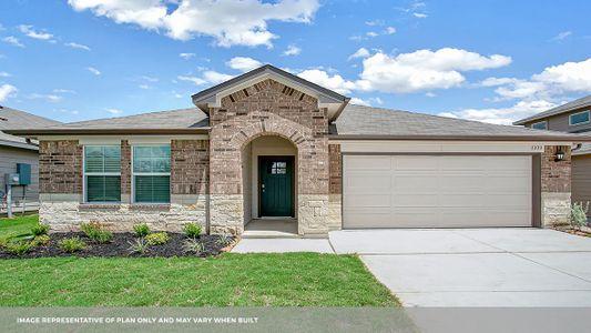 New construction Single-Family house 113 Briggs Ln., San Marcos, TX 78666 The Lakeway- photo 0