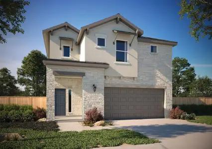 New construction Single-Family house 9925 Milton Albert Way, Austin, TX 78748 Harmony- photo 0