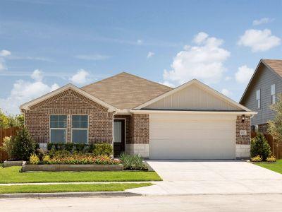 New construction Single-Family house 6428 Bronco Road Fort, Crowley, TX 76036 The Greenville- photo 0