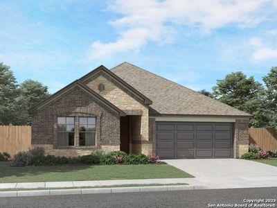 New construction Single-Family house 1315 Argon Way, San Antonio, TX 78245 The Preston (C403)- photo 0