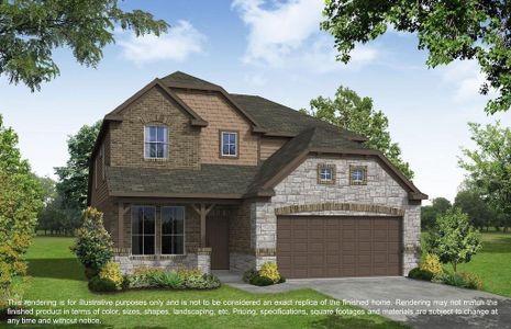 New construction Single-Family house 2830 Belle Tree Lane, Katy, TX 77493 Plan 265- photo 0