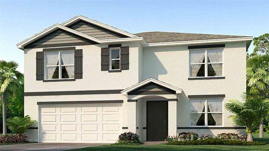New construction Single-Family house 13514 Mylion Way, Spring Hill, FL 34610 HAYDENа- photo 0