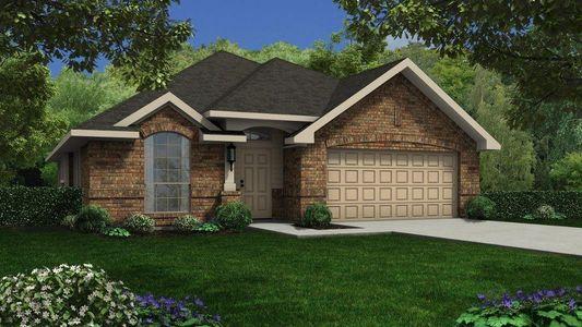 New construction Single-Family house 771 Woodhaven Lakes Drive, La Marque, TX 77568 Davenport + Bonus- photo 0