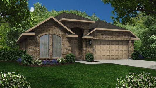 New construction Single-Family house 669 Woodhaven Lakes Dr., La Marque, TX 77568 The Columbia- photo 0