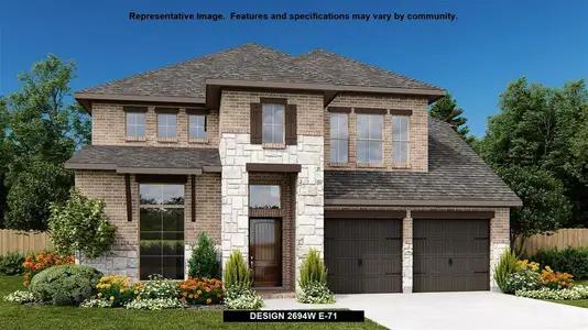 New construction Single-Family house 10714 Kingston Spring Drive, Missouri City, TX 77459 Design 2694W- photo 0
