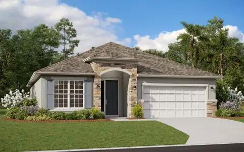 New construction Single-Family house 3509 Yarian Drive, Haines City, FL 33844 - photo 0