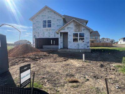 New construction Single-Family house 138 Iva Ln, Georgetown, TX 78626 Wyatt Homeplan- photo 0