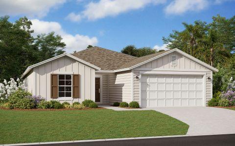 New construction Single-Family house 12557 Creekside Manor Dr, Jacksonville, FL 32218 Cambridge- photo 0