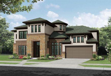 New construction Single-Family house 11207 Desert Orangetip Drive, Cypress, TX 77433 Monterey- photo 0