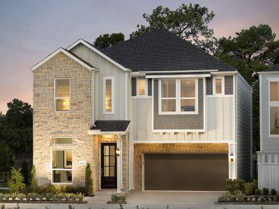 New construction Single-Family house 4213 Weathered Oak Drive, Houston, TX 77080 The Sanctuary (2518)- photo 0