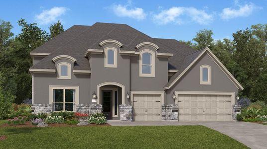New construction Single-Family house 21506 Sunny Riverbank Circle, Cypress, TX 77433 New Haven II- photo 0