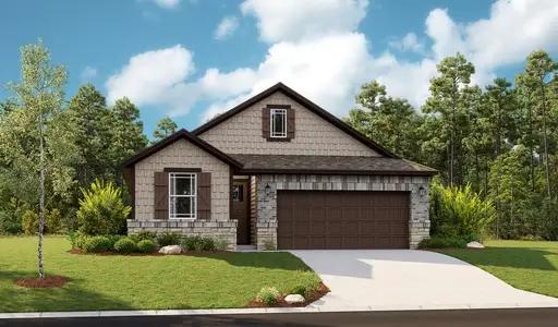 New construction Single-Family house 609 Seabiscuit Drive, Jarrell, TX 76537 - photo 0