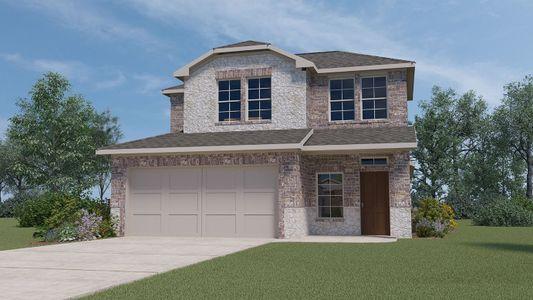New construction Single-Family house 600 Nature Stroll Road, Lavon, TX 75166 X30F Florence- photo 0