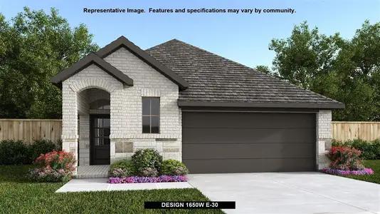New construction Single-Family house 15646 Poppy Fields Place, Conroe, TX 77302 Design 1650W- photo 0