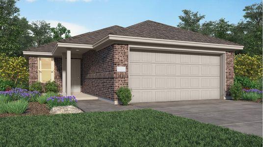 New construction Single-Family house 17746 Pemswood Drive, Hockley, TX 77447 Windhaven II- photo 0