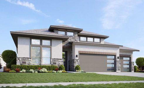 New construction Single-Family house 402 Giorgio Moroder Drive, Hutto, TX 78634 Classic Series - Vanderbilt- photo 0