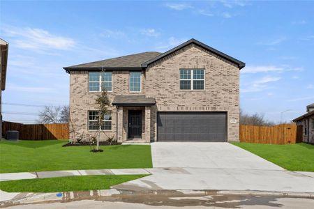 New construction Single-Family house 6308 Port Court, Fort Worth, TX 76179 Hibiscus H- photo 0