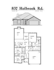 New construction Single-Family house 800 Quill Dr, Springtown, TX 76082 - photo 0