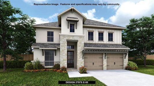 New construction Single-Family house 16917 Christina Garza Dr, Manor, TX 78653 Design 2797S- photo 0