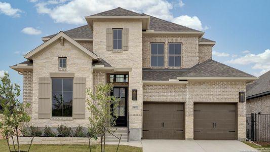 New construction Single-Family house 24017 Sidehill Lie, San Antonio, TX 78261 Design 2722H- photo 0