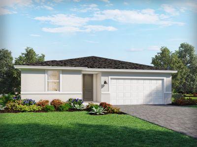 New construction Single-Family house 5745 Hampton Park Circle, Vero Beach, FL 32968 Hibiscus- photo 0