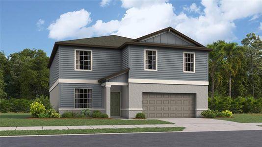 New construction Single-Family house 34741 Rainville Loop, Zephyrhills, FL 33541 Providence- photo 0