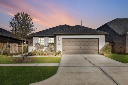 New construction Single-Family house 28914 Copper Ridge Drive, Fulshear, TX 77441 EVERGREEN- photo 0