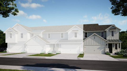 New construction Single-Family house 2567 Jack Nora Way, Round Rock, TX 78665 Andrew Plan- photo 0